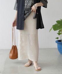frames RAY CASSIN | WEB限定. メッシュニットスカート(スカート)