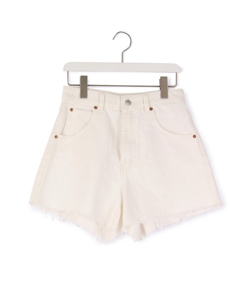ROLLA'S（ローラス）の「【ROLLA'S】MIRAGE SHORT（デニムパンツ・レディース・ホワイト系その他・1/3/2）」の4枚目の写真