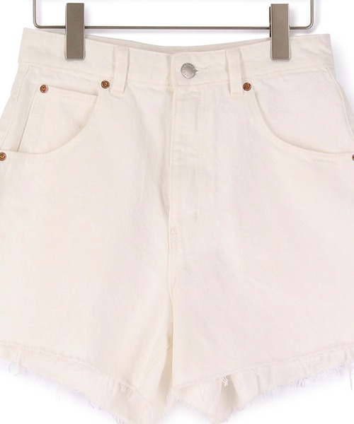 ROLLA'S（ローラス）の「【ROLLA'S】MIRAGE SHORT（デニムパンツ・レディース・ホワイト系その他・1/3/2）」の6枚目の写真