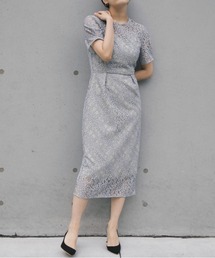 kaene | パイピングレースコクーンドレス(ドレス)