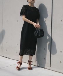 kaene | パイピングレースコクーンドレス(ドレス)