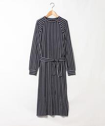 agnes b.（アニエスベー）の「JFL3 ROBE ストライプワンピース（ワンピース）」