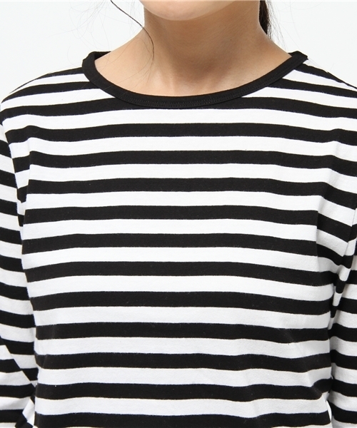 B:MING by BEAMS(ビーミングバイビームス)の「ビーミング by ビームス / ボーダー長袖カットソー(Tシャツ/カットソー・レディース・ブラック/レッド/イエロー/ブルー・ONE SIZE)」の7枚目の写真