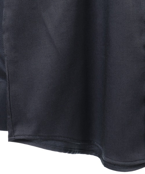 CROWDED CLOSET（クラウデッドクローゼット）の「【EASY CARE(イージーケア)】シャンブレーツイルストレッチシャツ（ビジネスシャツ・メンズ・ブラック/グレー・01/02/03/04）」の16枚目の写真