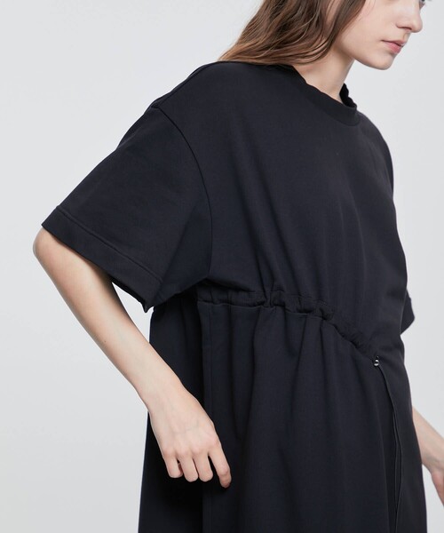 UJOH（ウジョー）の「【UJOH/(ウジョー)】ドローコードワンピース U772-T05-021（ワンピース・レディース・ホワイト/ダークグレー/ブラック・2）」の12枚目の写真