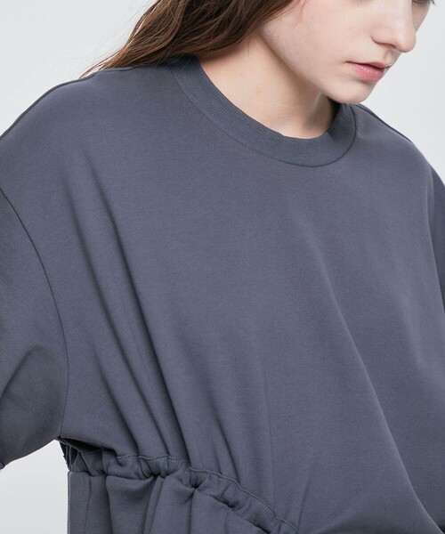 UJOH（ウジョー）の「【UJOH/(ウジョー)】ドローコードワンピース U772-T05-021（ワンピース・レディース・ホワイト/ダークグレー/ブラック・2）」の18枚目の写真