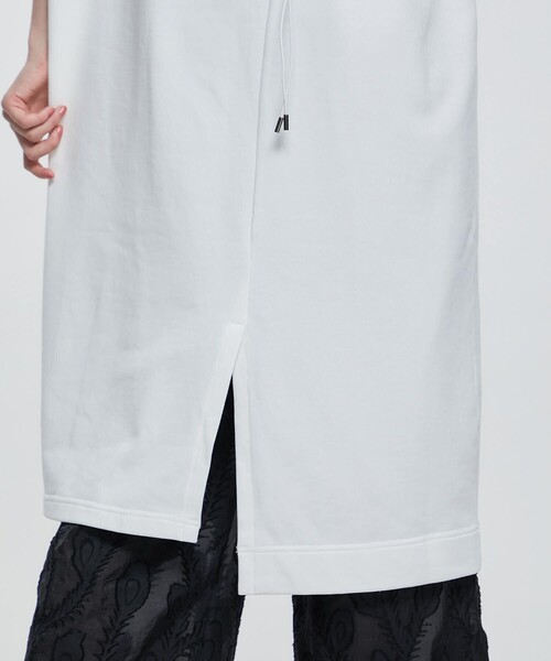 UJOH（ウジョー）の「【UJOH/(ウジョー)】ドローコードワンピース U772-T05-021（ワンピース・レディース・ホワイト/ダークグレー/ブラック・2）」の20枚目の写真