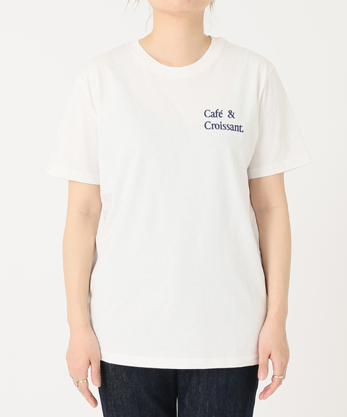 JOURNAL STANDARD SELECT(ジャーナルスタンダードセレクト)の「【LES PETITS BASICS/ルベーシック】 CAFECROISSANT NAVY PR:Tシャツ(Tシャツ/カットソー・レディース・アイボリー・SMALL)」の15枚目の写真