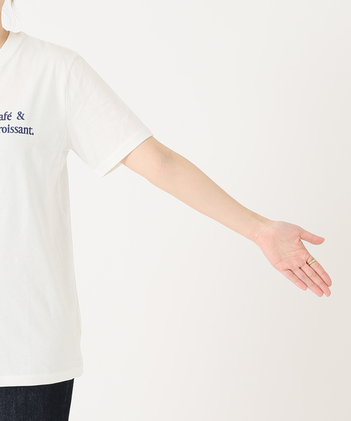 JOURNAL STANDARD SELECT(ジャーナルスタンダードセレクト)の「【LES PETITS BASICS/ルベーシック】 CAFECROISSANT NAVY PR:Tシャツ(Tシャツ/カットソー・レディース・アイボリー・SMALL)」の10枚目の写真