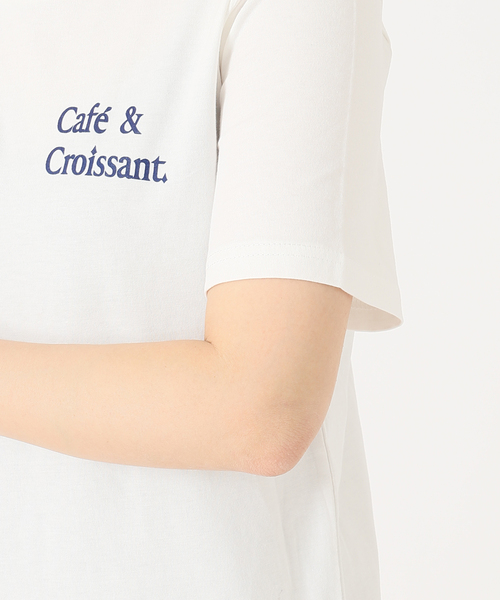 JOURNAL STANDARD SELECT(ジャーナルスタンダードセレクト)の「【LES PETITS BASICS/ルベーシック】 CAFECROISSANT NAVY PR:Tシャツ(Tシャツ/カットソー・レディース・アイボリー・SMALL)」の14枚目の写真