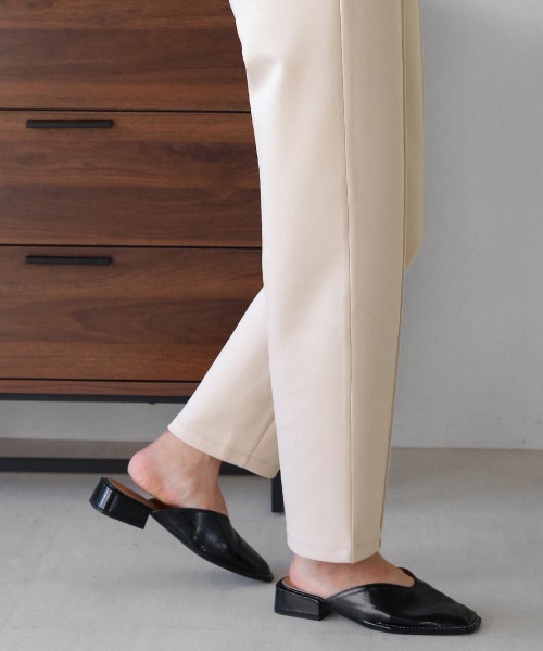 Bou Jeloud（ブージュルード）の「ダンボールピンタックカラーパンツ（その他パンツ・レディース・ブラック/ベージュ/イエロー/ブルー・FREE）」の8枚目の写真