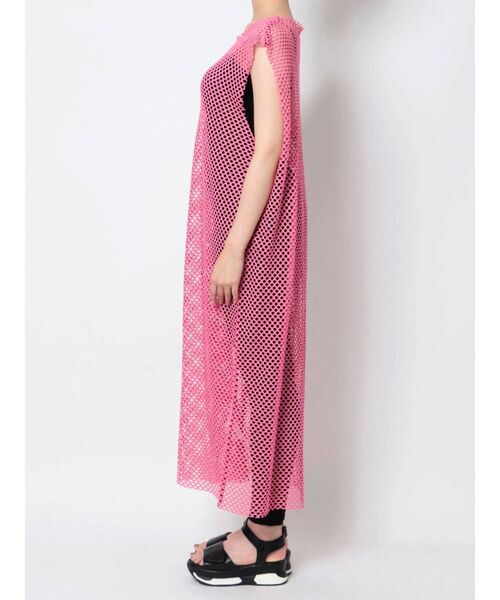 jouetie（ジュエティ）の「メッシュロングタンク【ワンピース】（ワンピース・レディース・ブラック/ピンク/グリーン/ブルー・MEDIUM）」の18枚目の写真