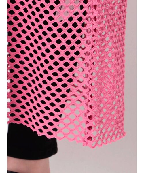 jouetie（ジュエティ）の「メッシュロングタンク【ワンピース】（ワンピース・レディース・ブラック/ピンク/グリーン/ブルー・MEDIUM）」の14枚目の写真