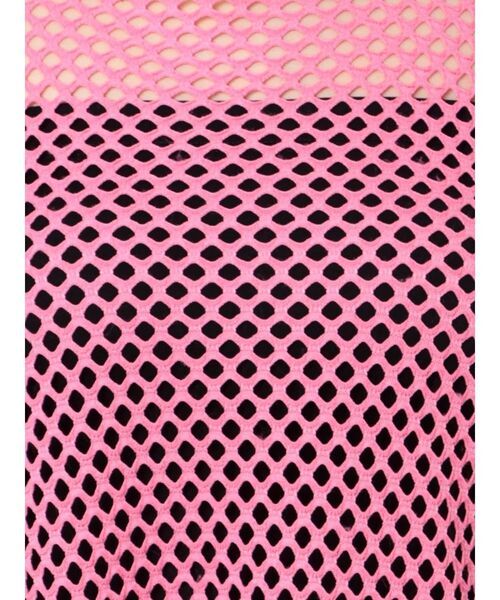 jouetie（ジュエティ）の「メッシュロングタンク【ワンピース】（ワンピース・レディース・ブラック/ピンク/グリーン/ブルー・MEDIUM）」の9枚目の写真