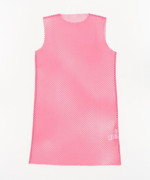 jouetie（ジュエティ）の「メッシュロングタンク【ワンピース】（ワンピース・レディース・ブラック/ピンク/グリーン/ブルー・MEDIUM）」の7枚目の写真