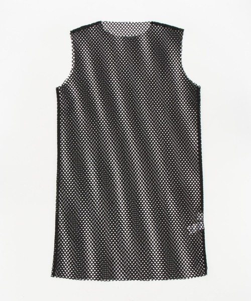 jouetie（ジュエティ）の「メッシュロングタンク【ワンピース】（ワンピース・レディース・ブラック/ピンク/グリーン/ブルー・MEDIUM）」の8枚目の写真