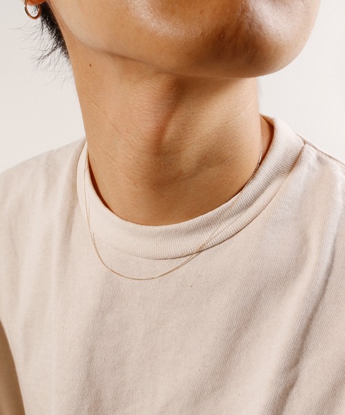 THEFT（セフト）の「THEFT セフト / K18 DESIGN CHAIN NECKLACE デザインチェーン ゴールドネックレス / K18-C01-45（ネックレス・メンズ・ゴールド・FREE）」の7枚目の写真
