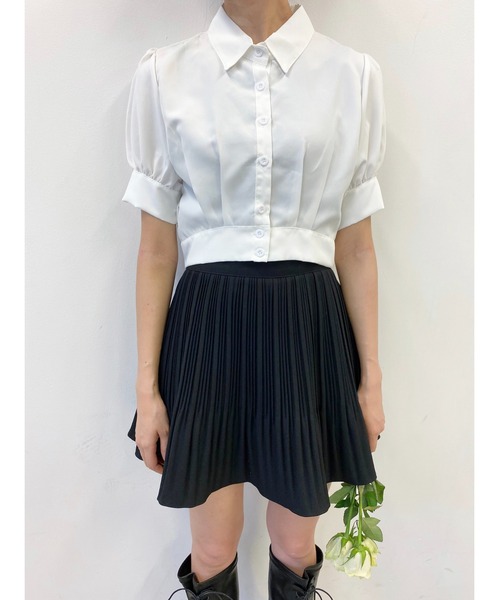 PHILLY（フィリー）の「パフスリーブコンパクトブラウス（シャツ/ブラウス・レディース・ホワイト・FREE）」の5枚目の写真