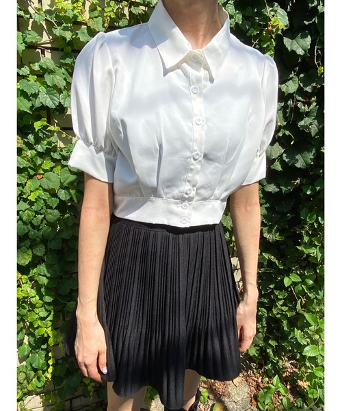 PHILLY（フィリー）の「パフスリーブコンパクトブラウス（シャツ/ブラウス・レディース・ホワイト・FREE）」の10枚目の写真