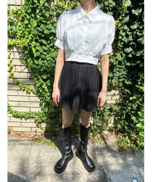 PHILLY（フィリー）の「パフスリーブコンパクトブラウス（シャツ/ブラウス・レディース・ホワイト・FREE）」の11枚目の写真