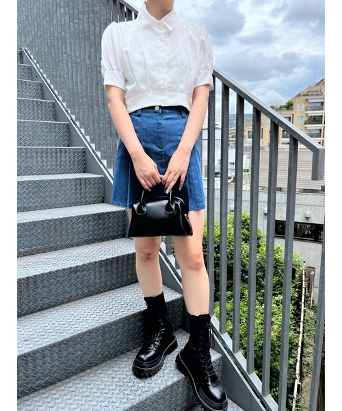 PHILLY（フィリー）の「パフスリーブコンパクトブラウス（シャツ/ブラウス・レディース・ホワイト・FREE）」の14枚目の写真