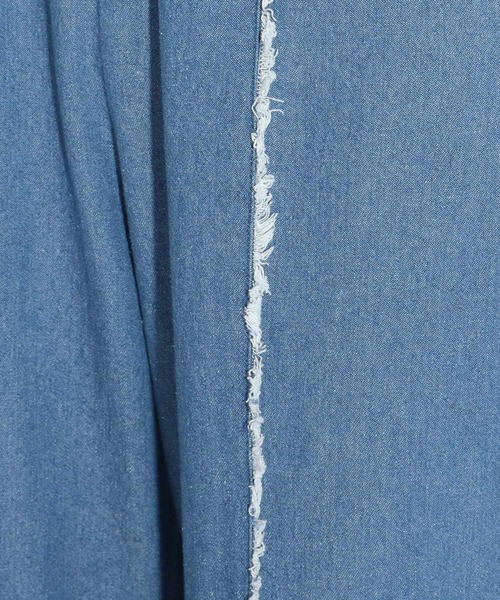 PINK-latte（ピンクラテ）の「◆【セットアイテム】ビスチェ+ワイドパンツ+Tシャツ 3点セット（その他パンツ・キッズ・ブルー系8/ブラウン系・14/15 /16）」の11枚目の写真