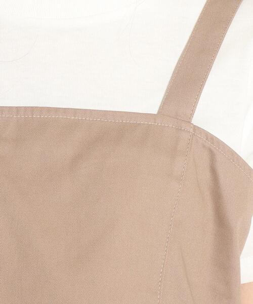 PINK-latte（ピンクラテ）の「◆【セットアイテム】ビスチェ+ワイドパンツ+Tシャツ 3点セット（その他パンツ・キッズ・ブルー系8/ブラウン系・14/15 /16）」の12枚目の写真