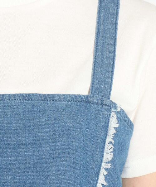 PINK-latte（ピンクラテ）の「◆【セットアイテム】ビスチェ+ワイドパンツ+Tシャツ 3点セット（その他パンツ・キッズ・ブルー系8/ブラウン系・14/15 /16）」の18枚目の写真