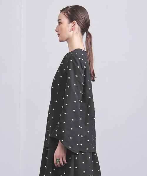 FLICKA（フリッカ）の「【別注】＜FLICKA＞DOT EMB ブラウス（シャツ