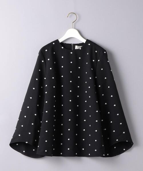FLICKA（フリッカ）の「【別注】＜FLICKA＞DOT EMB ブラウス（シャツ 