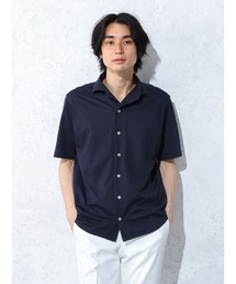 Perfect Suit FActory | 【COOLMAX】BIZポロシャツ　ワンピースカラー　サックス/ブルー/ネイビー(ポロシャツ)