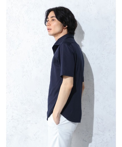 WAAC ネイビー ポロワンピース 一部店舗限定】MEN WTOルーズフィットポロシャツ ネイビー