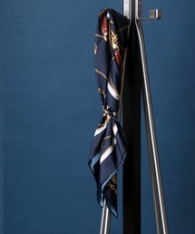 ANPAS | Total Pattern Print Scarf/総柄プリント リング付きスカーフ(バンダナ/スカーフ)