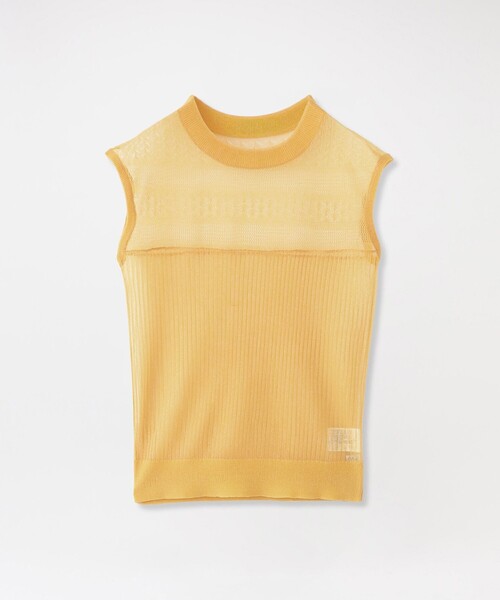 LOVELESS（ラブレス）の「シアーフレンチプルオーバー（Tシャツ/カットソー・レディース・ブラック/ライトグリーン/ライトイエロー/レッド系その他2・36）」の3枚目の写真