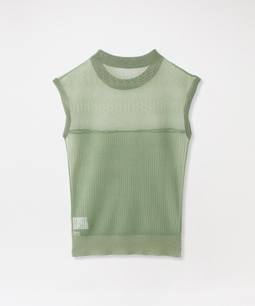 LOVELESS（ラブレス）の「シアーフレンチプルオーバー（Tシャツ/カットソー・レディース・ブラック/ライトグリーン/ライトイエロー/レッド系その他2・36）」の5枚目の写真