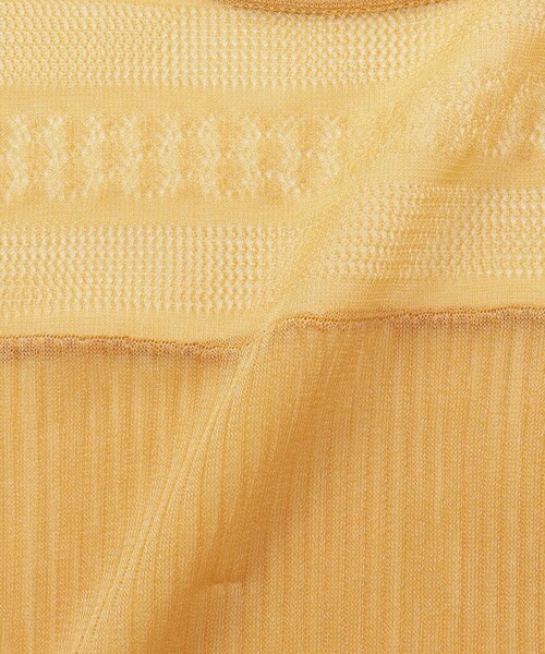 LOVELESS（ラブレス）の「シアーフレンチプルオーバー（Tシャツ/カットソー・レディース・ブラック/ライトグリーン/ライトイエロー/レッド系その他2・36）」の11枚目の写真