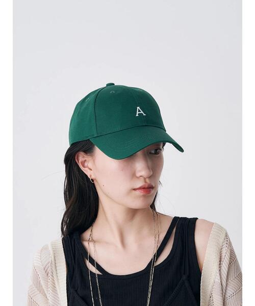 earth music&ecology(アースミュージックアンドエコロジー)の「エンブロイダリーロゴキャップ(キャップ・レディース・ベージュ/ネイビー/グリーン/ボルドー・FREE)」の22枚目の写真