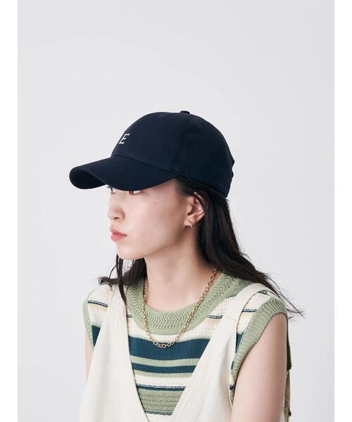 earth music&ecology(アースミュージックアンドエコロジー)の「エンブロイダリーロゴキャップ(キャップ・レディース・ベージュ/ネイビー/グリーン/ボルドー・FREE)」の18枚目の写真
