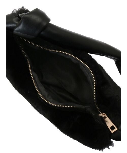 RESEXXY（リゼクシー）の「コンビマテリアルバッグ（ハンドバッグ・レディース・ブラック/アイボリー・FREE）」の10枚目の写真