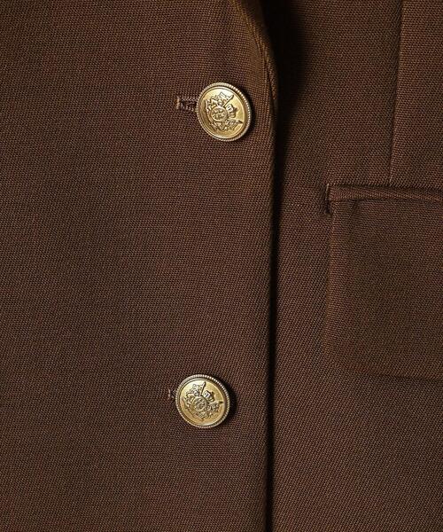 BEAUTY&YOUTH UNITED ARROWS（ビューティーアンドユースユナイテッドアローズ）の「毛ブレンド ダブルジャケット（テーラードジャケット・レディース・ネイビー/ブラウン・M/XS/S）」の13枚目の写真