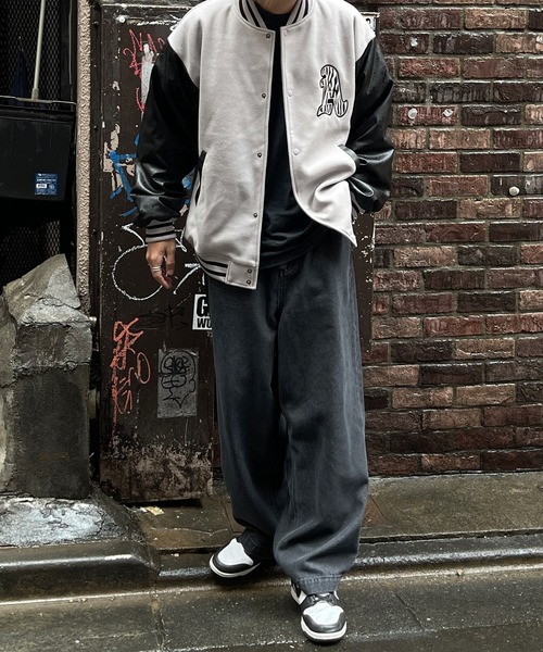 kutir（クティール）の「柄ワッペンスタジャン（スタジャン・メンズ・ブラック/ダークグリーン/グレー・MEDIUM/LARGE）」の15枚目の写真