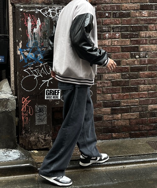 kutir（クティール）の「柄ワッペンスタジャン（スタジャン・メンズ・ブラック/ダークグリーン/グレー・MEDIUM/LARGE）」の17枚目の写真