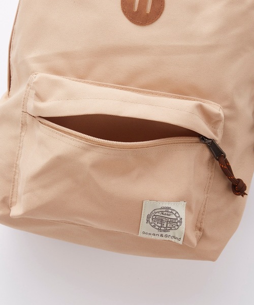 Ocean&Ground(オーシャン&グラウンド)の「DAYPACK EASY DAY(バックパック/リュック・キッズ・ブラック/ベージュ/レッド/グリーン/ラベンダー・S/M)」の12枚目の写真