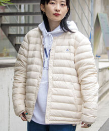 GEVACO | 【GEVACO/ゲバコ】インナーダウンジャケット クルーネック ワンポイント(ダウンジャケット/コート)