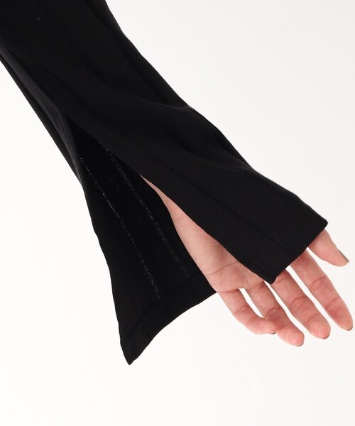 OPAQUE.CLIP(オペークドットクリップ)の「◆スーピマコットンワイドリブ ボートネックカットソー【WEB限定カラー】(Tシャツ/カットソー・レディース・ベージュ系その他7/ブルー/カーキ系4/ブラック/ホワイト系・42/36/38/40)」の11枚目の写真