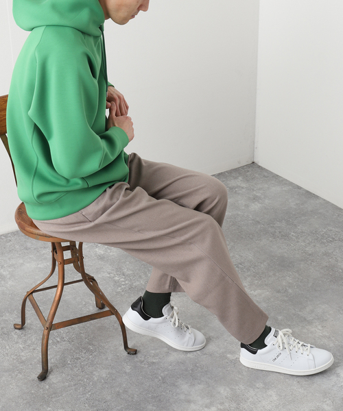 417 EDIFICE（フォーワンセブンエディフィス）の「ウールライク カルゼ 1タック パンツ（その他パンツ・メンズ・ベージュ/ネイビー/ブラウン/グリーン/レンガ・SMALL/MEDIUM/LARGE）」の18枚目の写真