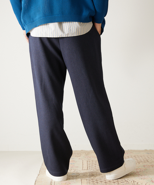 417 EDIFICE（フォーワンセブンエディフィス）の「ウールライク カルゼ 1タック パンツ（その他パンツ・メンズ・ベージュ/ネイビー/ブラウン/グリーン/レンガ・SMALL/MEDIUM/LARGE）」の7枚目の写真