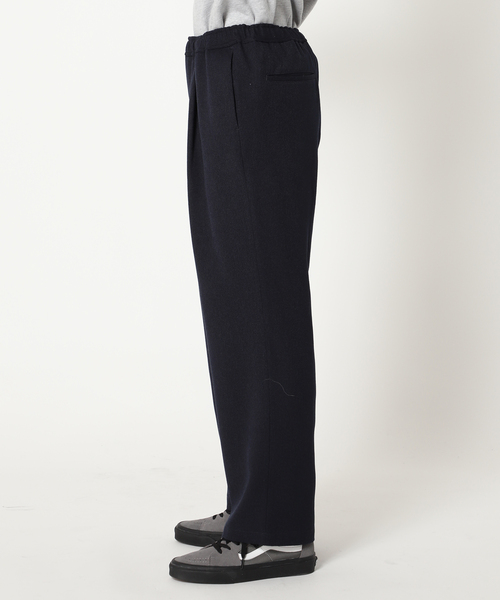 417 EDIFICE（フォーワンセブンエディフィス）の「ウールライク カルゼ 1タック パンツ（その他パンツ・メンズ・ベージュ/ネイビー/ブラウン/グリーン/レンガ・SMALL/MEDIUM/LARGE）」の13枚目の写真