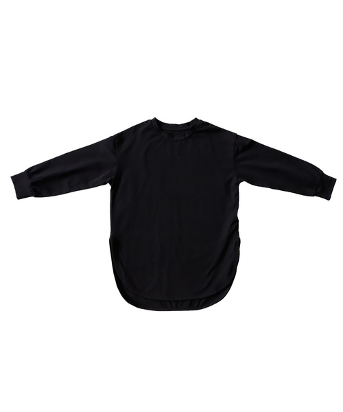 antiqua（アンティカ）の「発熱キッズヒートプルオーバー（Tシャツ/カットソー・キッズ・ブラック/カーキ/グレー/オフホワイト・130/140/150/160）」の11枚目の写真