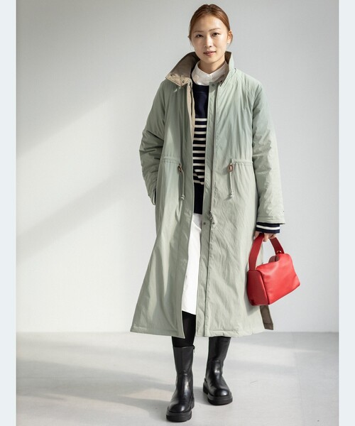 THE SHOP TK （ザ ショップ ティーケー ）の「◆【ショルダー付2WAY】スクエアミニバッグ（トートバッグ・レディース・イエロー/レッド系1/ブラック/ダークグリーン・00）」の12枚目の写真